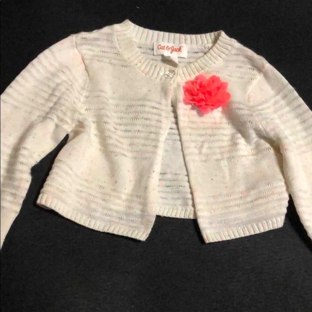 Cat & Jack toddler girl half sweater